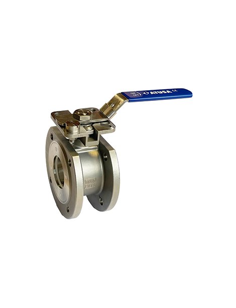 VALVOLA A SFERA MONOBLOCCO FLANGIATA A PASSAGGIO TOTALE A-316 1/2"