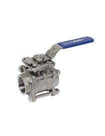 VALVOLE 3PZ PASS.TOT. CON FLANGIA PER ATTUATORE - FILETTATA 1.1/4