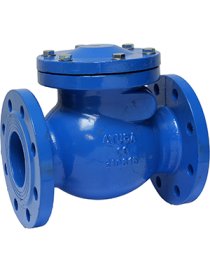 REF.530 - VALV. RITEGNO CLAPET GOMMATO PN 10 DN250