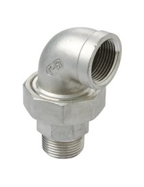 Bocchettone curvo M/F FIG.098  2 AISI 316