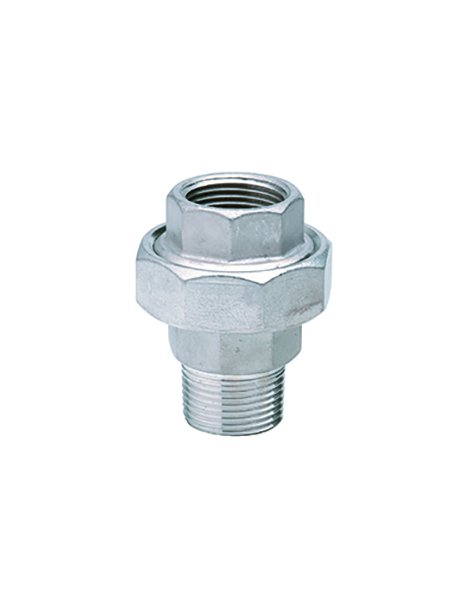 Fig 331 Bocchettone a sede piana M/F INOX 316 2.1/2"